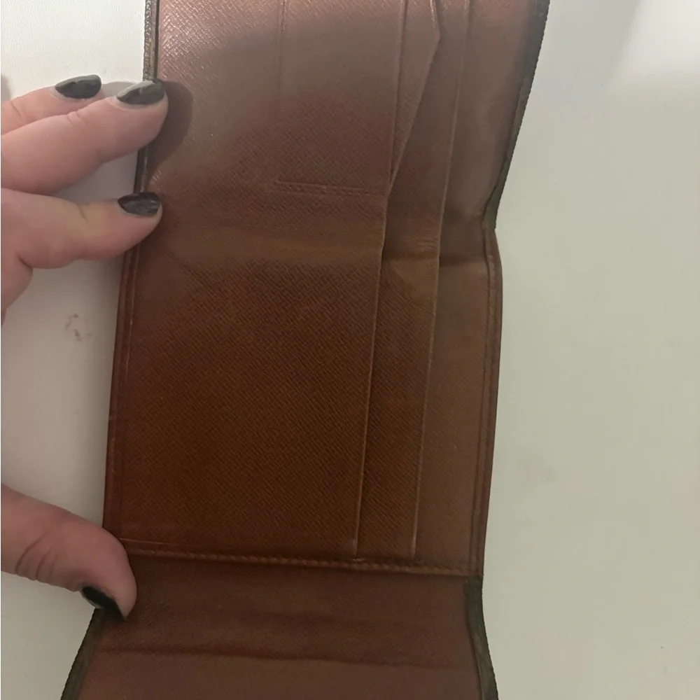 Louis Vuitton Dark Brown Monogram Wallet - Picture 5 of 16